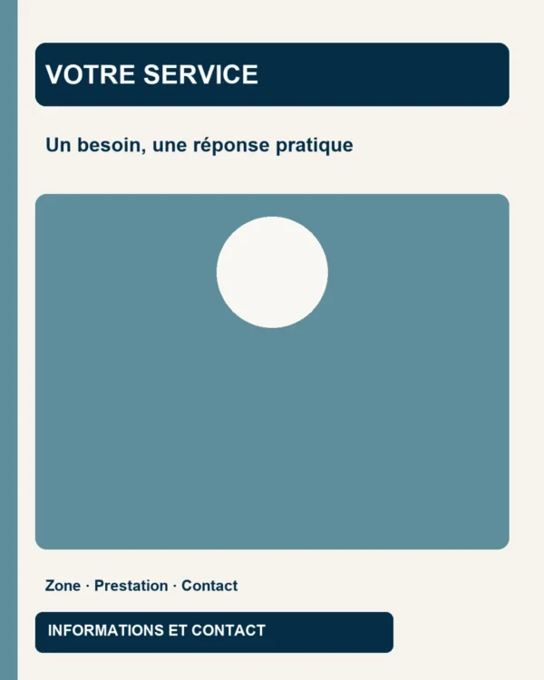 Pack PSD Services à domicile — 3 formats sociaux