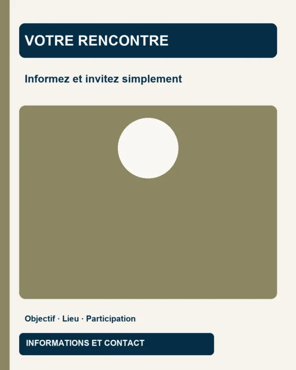 Pack PSD Association & rencontre — 3 formats sociaux