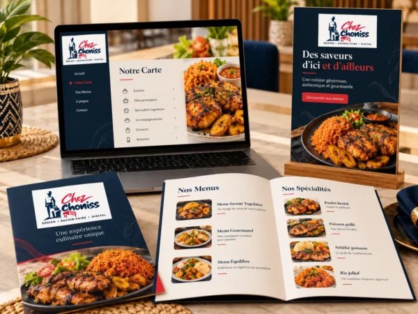 Pack PSD Restaurant — menus et offres