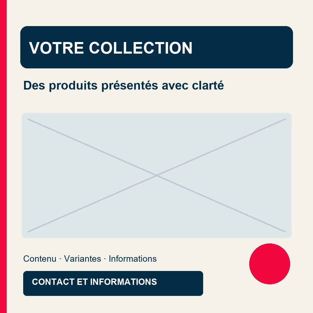 Pack PSD Commerce — lancement et catalogue – Image 2
